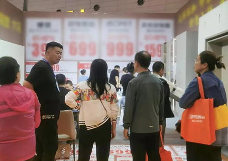 热烈庆祝和记太原蓝装家博会圆满收官！