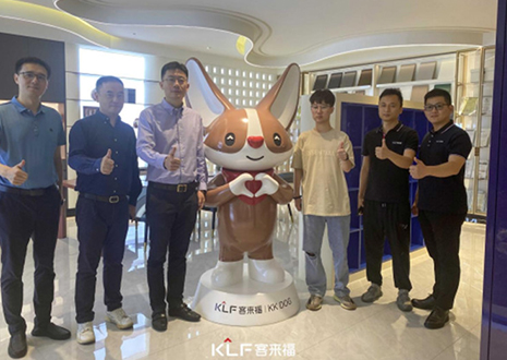 热烈欢迎中国建博会领导一行莅临和记智能科技股份有限公司参观指导！