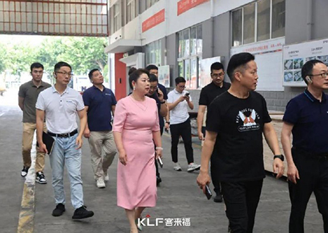 热烈欢迎美菱集团钟总及团队一行莅临和记参观指导！